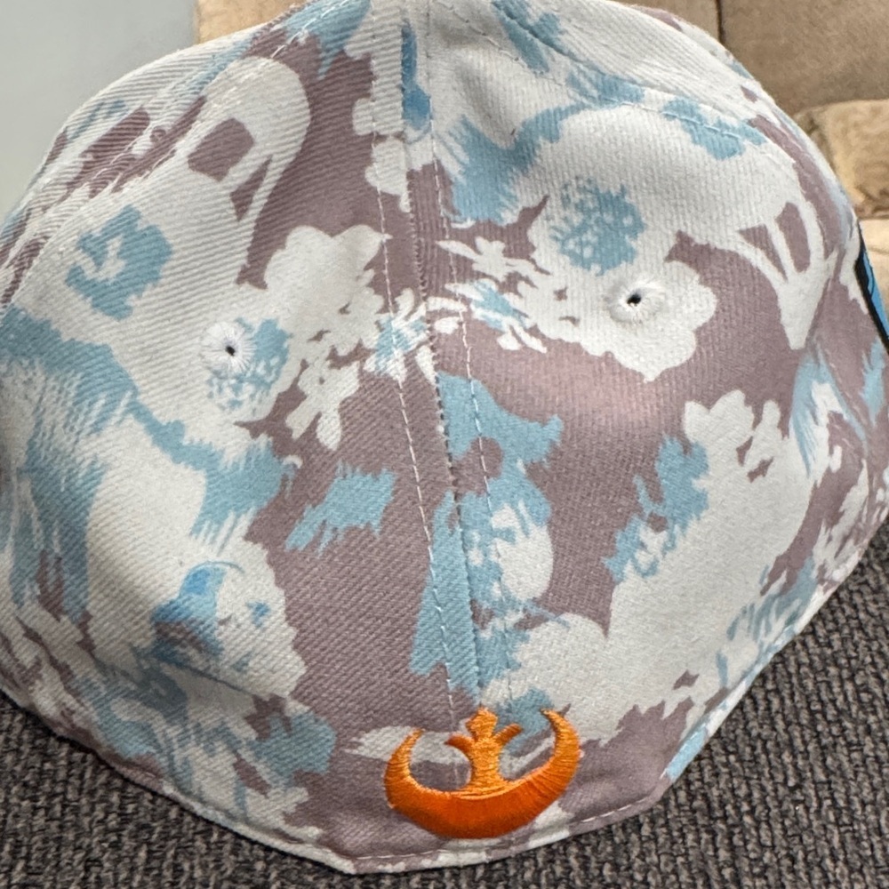 Star Wars Rogue Leader Echo Base Hat - Blue, Gray, Orange - Picture 3 of 8